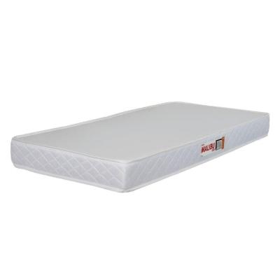 Colchão Solteiro Espuma D20 Malibu 78x188x12cm Branco Hellen Branco