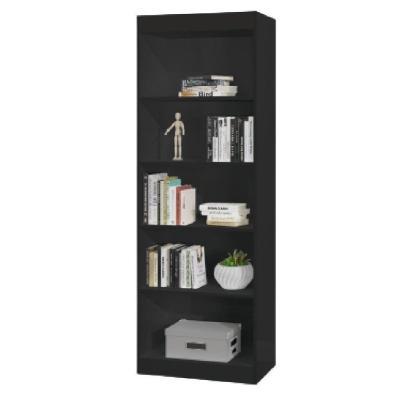 Estante Livreiro Multiuso 4 Prateleiras 1,78m Office Preto J&a Preto