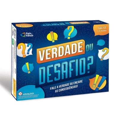 Jogo Verdade Ou Desafio - Pais E Filhos