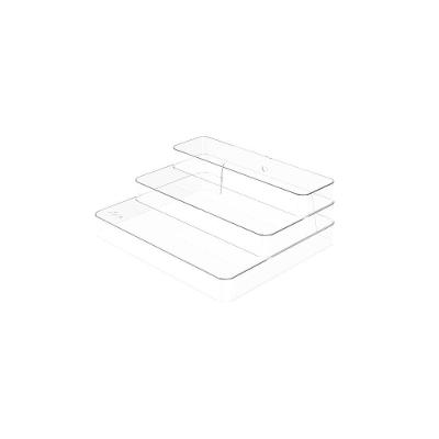 Organizador Multinível Clear Ou 25 X 29 X 10,3 Cm Cor:natural
