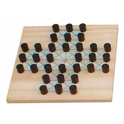 Brinquedos Educativos Jogo Resta 1 20x20cm 32 Peças