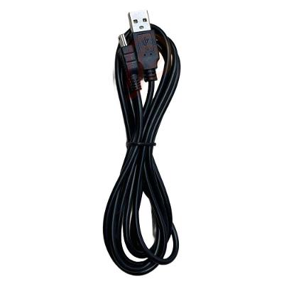 Cabo Usb A 2.0 Macho + Mini Usb (v3) 2.0 Preto 1.80m