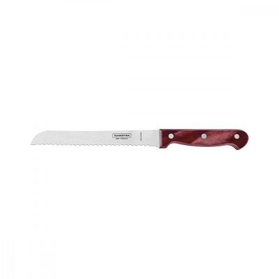 Faca para Pão Tramontina Polywood com Lâmina em Aço Inox