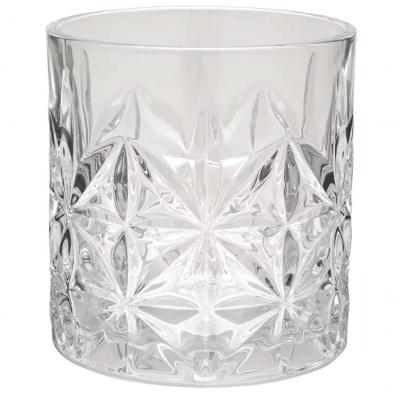 Jogo De 6 Copos Baixos Para Whisky Vidro 340 Ml Lijita Mimo