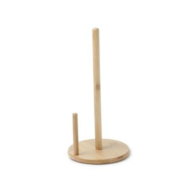 Suporte Para Papel Toalha Em Bambu Ecohouse 16x33cm Mimo Style