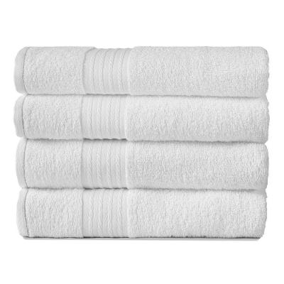 Kit 2 Toalhas Banhão Gigante Para Hotel Grossa - Nobre - Branco