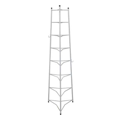 Tripé Porta Panelas Branco 8 Compartimentos 150cm