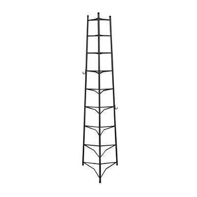 Tripé Porta Panelas Preto 9 Compartimentos 174cm