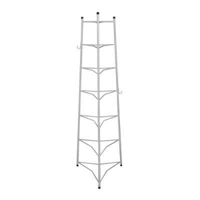 Tripé Porta Panelas Estrela Branco 7 Compartimentos 126Cm