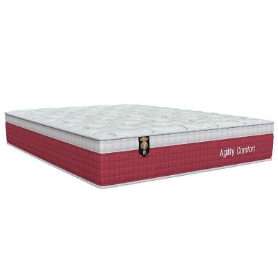 Colchão Queen Molas MasterPocket Ensacadas   Agility Confort Euro Pillow (158x198x33) - Orthoflex