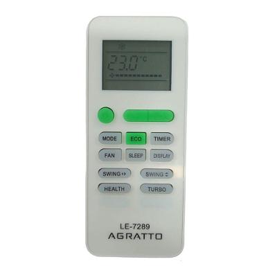 Controle Remoto Ar Condicionado Compativel Agratto Le-7289