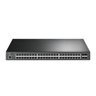 Switch Gerenciavel Jetstream C 48 Portas Gigabit Poe+ E 4 Slots Sfp+ 10getl sg3452xp Smb