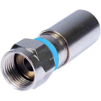 Conector F Compressao Rg-59 - A Prova De Agua Pct Com 10pçs