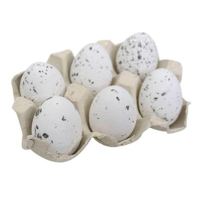 Kit Enfeites Decorativo Páscoa Bandeja De Ovos Isopor