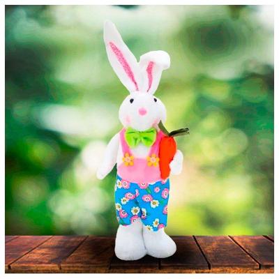 Coelho De Páscoa Decoração Enfeite Coelhinho 48cm