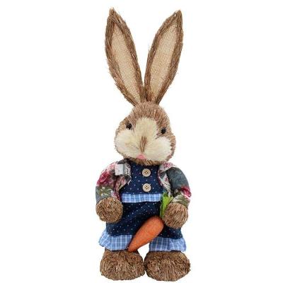 Coelha De Páscoa Decoração Enfeite Coelhinha 48cm