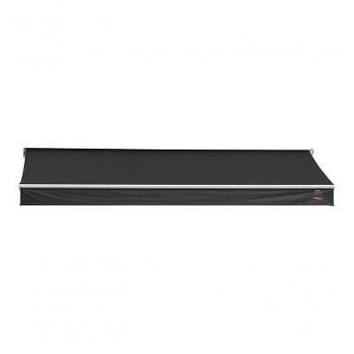 Toldo Articulado Flex - Pvc - 3,00M Preto Projeção 2,50