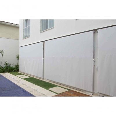 Toldo Cortina Flex - Pvc - 4,00 M Largura 3,00 Cinza