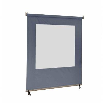 Toldo Cortina Flex - Pvc - 3,00 M Largura 4,00 Cinza