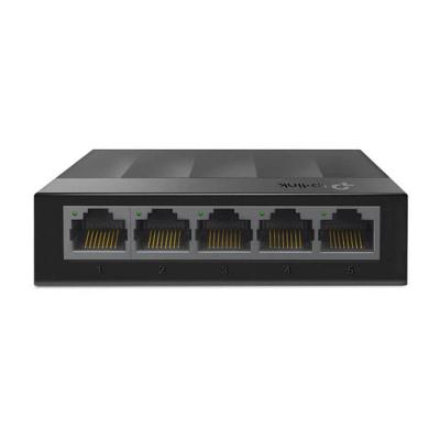 Switch 5 Portas 10/100/1000 Ls1005g Smb Tp-link Preto Bivolt