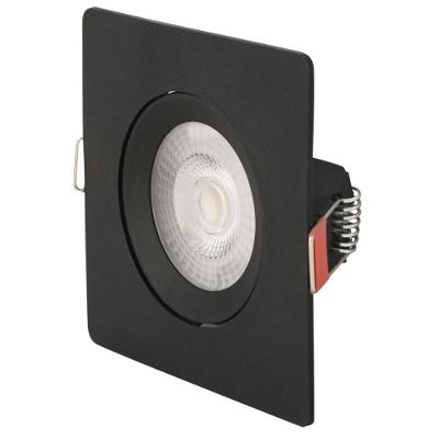 Spot Led Tramontina Quadrado 3 W 6500 K Preto Com Luz Branca