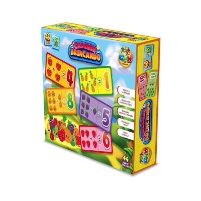 Quebra Cabeça Educativo Infantil Calcule Brincando 48 Peças