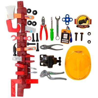 Kit Brinquedo Ferramentas De Construção Marceneiro