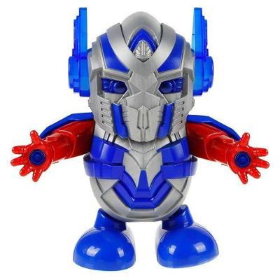 Brinquedo Robô Max Prime Dançarino Infantil Com Luz Som