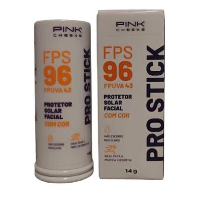 Protetor Solar Em Bastão, Pink Cheeks, Alta Cobertura, Prova D\'água, Fps 96 Fpuva 43 Cor P30 14g