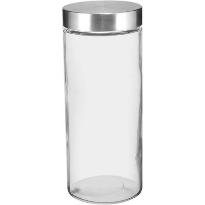 Round Pote 28X11X11Cm 2,2L Vidro Transp