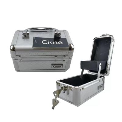 Cisne Mini Maleta Prata Para Maquiagem, Joias E Acessórios Csn-5110