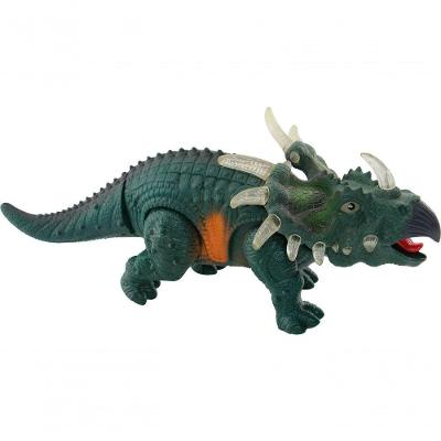 Dinossauro Elétrico Tricerátops Com Movimento Som E Luz