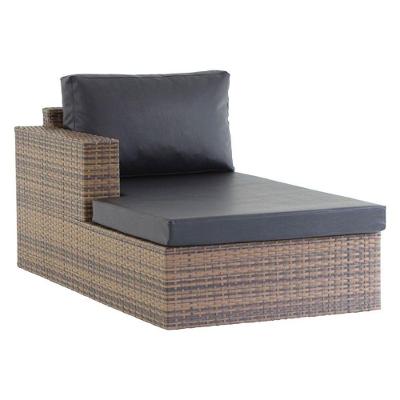 Chaise Recife Em Alumínio Para Piscina Jardim  Pedra Ferro