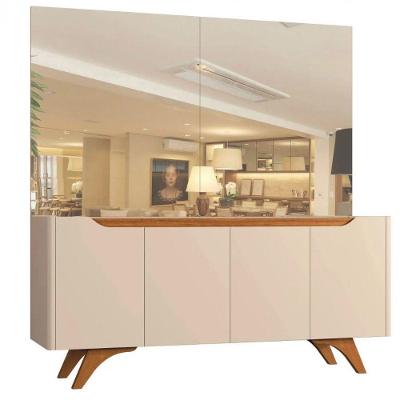 Buffet Para Sala De Jantar 4 Portas Grecia Mavaular Off White - Naturalle