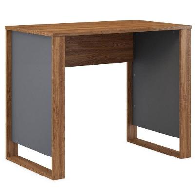 Mesa Para Computador Office Luna Amêndola/grafito