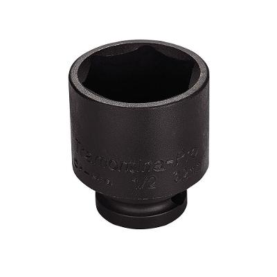 Soquete Impacto Sextavado Aço Cromo Molibdênio 32mm - Encaixe 1/2pol Tramontina Pro Tramontina