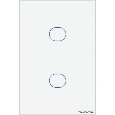 Interruptor Touch Smart Tramontina Branco 2 Canais Tramontina