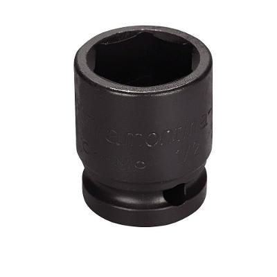 Soquete Impacto Sextavado Aço Cromo Molibdênio 20mm - Encaixe 1/2pol Tramontina Pro Tramontina