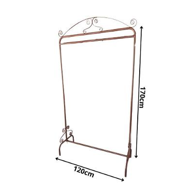 Arara Desfile Simples Dobravel 1,20x1,70m Retro Rose Gold