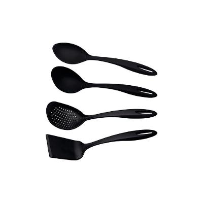 Jogo De Utensílios Ability Em Nylon Preto 4pçs - Tramontina