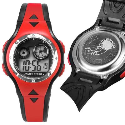 Silicone Relogio Digital Infantil Qualidade Premium Criança Alarme Adolescente Menino Esportivo