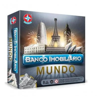 Jogo Banco Imobiliário Mundo - Estrela