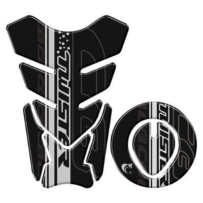 Protetor Tanque E Bocal Adesivo Moto Honda Twister Ano Até 2017 Preto Cor Preto