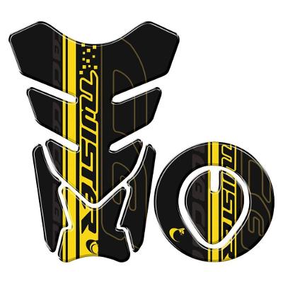 Protetor Tanque E Bocal Adesivo Moto Honda Twister Ano Até 2017 Amarelo Cor Amarelo