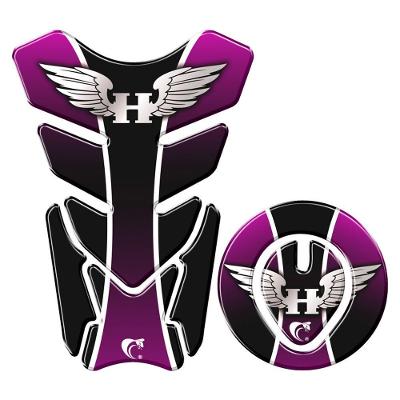 Protetor Tanque E Bocal Adesivo Moto Honda Asa Até 2017 Rosa Cor Rosa