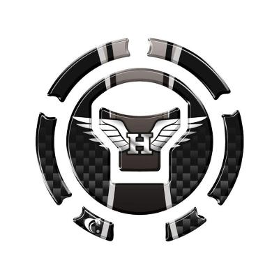 Adesivo Bocal Cb Twister Cg Titan / Fan / Start 160 +2018 Asa Preto Cor Preto