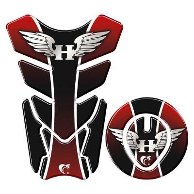 Protetor Tanque E Bocal Adesivo Moto Honda Até 2017 Vermelho Cor Vermelho
