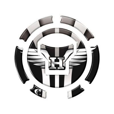 Adesivo Bocal Cb Twister Cg Titan / Fan / Start 160 +2018 Asa Cor Preto