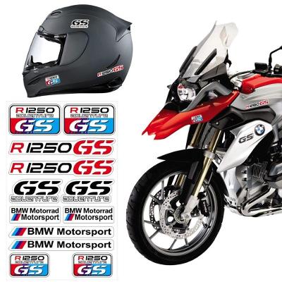 Kit Adesivo Moto Capacete Bmw R 1250 Gs Branco Cor Branco