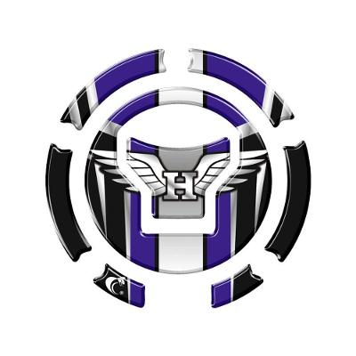 Adesivo Bocal Cb Twister Cg Titan / Fan / Start 160 +2018 Asa Azul Cor Azul